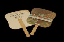 Hand-held paper fans